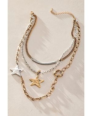 Free People Last Call Layered Necklace - Natural