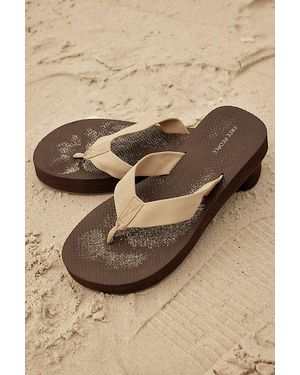 FP Vegan Collection Interlude Thong Sandals - Brown