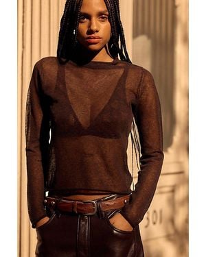 free-est Josephina Jumper Top By - Brown