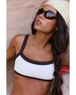 Fp Movement Never Better Colorblock Mini Bra - Multicolor