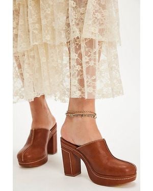 Matisse Krissy Platform Mules By - Natural