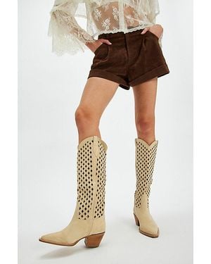 Free People Diamonds Are Forever Cowboy Boots - Natural