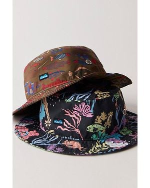 Kavu Printed Bucket Hat - Black