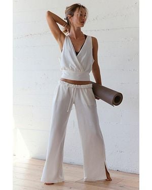 Fp Movement Hot Shot V-Neck Set - White