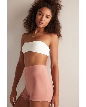 Intimately By Free People Ruched Seamless Shorts By - Brown