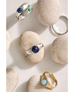 Free People Heart Eyes Toe Ring - Blue