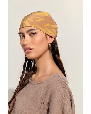 Soleil Soleil Surya Silk Scarf - Metallic