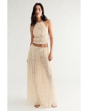 Arcina Ori Juliette Maxi Skirt Set - Natural