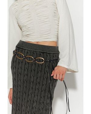 Free People Ringo Wrap Belt - White