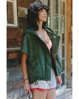 Fp Movement Happy Trails Poncho - Green