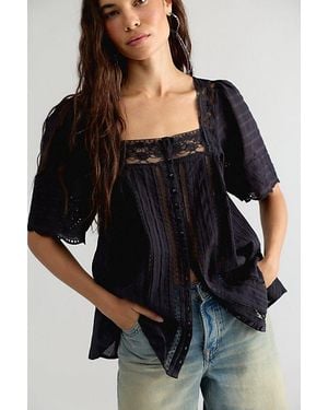 Free People Adore You Tunic - Black