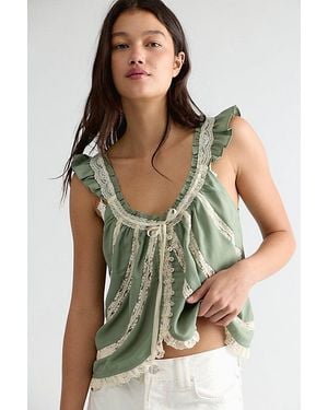 Free People Mabel Tank Top - Green