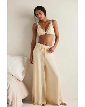 Intimately By Free People Dream State Lounge Trousers By - Natural