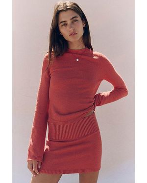 free-est Jodi Jumper Skirt Set By - Red