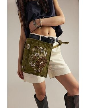 Free People Limited Edition Apron Bag - Brown