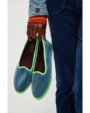 Flabelus Happy Place Loafers - Blue