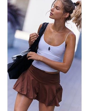 Fp Movement Pleats And Thank You Tennis Skort - Blue