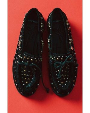 Free People Stargazer Boat Shoes - Multicolor