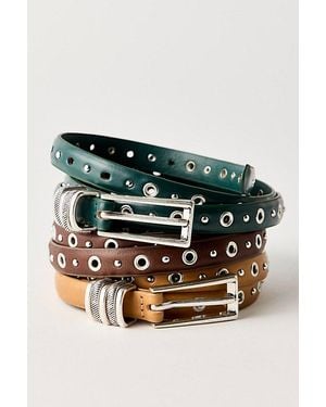 Free People Bowie Slim Belt - Multicolor