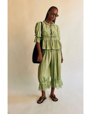 Intimately By Free People Forever Young Bloomer Trousers By - Brown