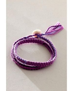 Free People Double Wrap Bracelet - Pink