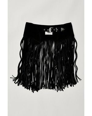 Urban Outfitters Clean Stride Skirt Belt - Black