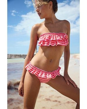 Solid & Striped The Kaia Bikini Bottoms - Red