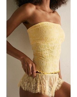 Intimately By Free People Favorite Find Tube Top By - Yellow