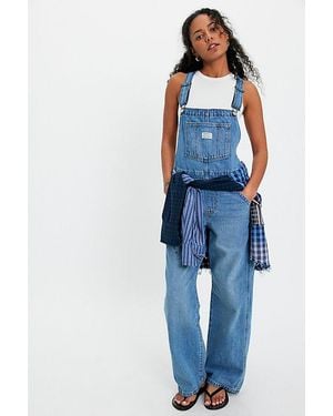 Levi's Full-Length Baggy Overalls - Blue