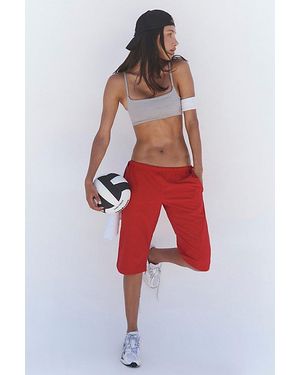 Fp Movement Finish Line Capris - Red