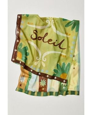 Soleil Soleil Square Pareo - Green