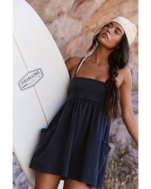 Fp Movement Hot Shot Strappy Romper - Gray
