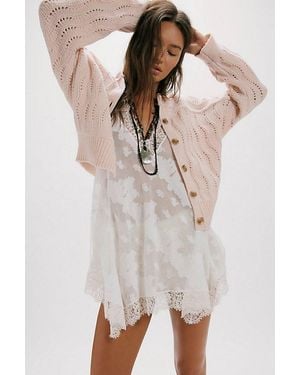 Intimately By Free People Maybe Baby Mini Slip Dress - Brown