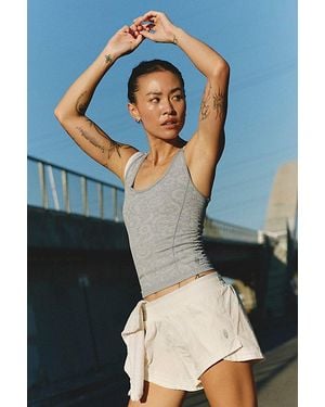 Fp Movement Good Karma Printed Long Tank - Blue