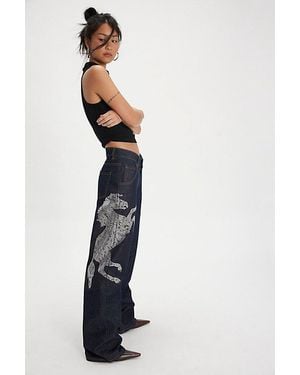 Urban Outfitters Party Horse Jeans - Blue