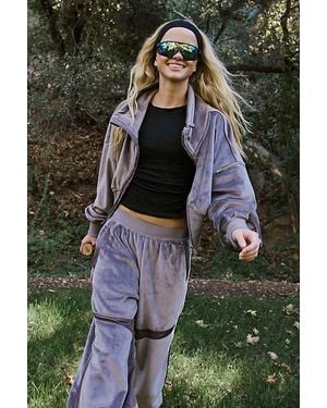 Fp Movement Haven Plush Performance Zip-Up - Green