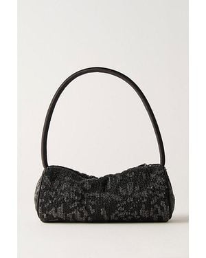 Free People Bailey Beaded Barrel Bag - Black