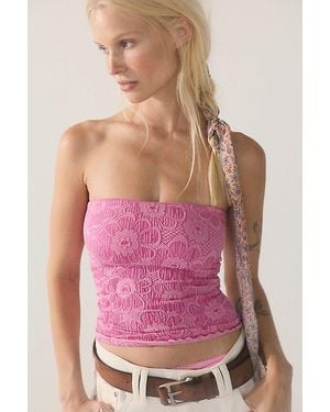 Intimately By Free People Favorite Find Tube Top By - Pink