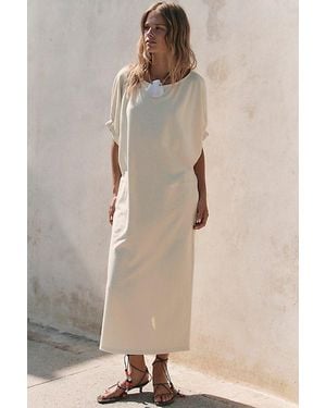 free-est Woke Up Like This Midi Dress By - Natural