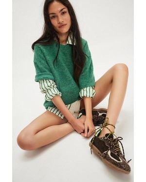 Free People Margot Jumper Tee - Green