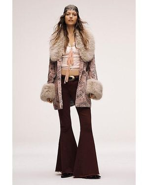 Free People Mercer Coat Jacket - Multicolor