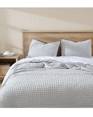 Free People Sunday Citizen Snug + Waffle Bamboo Sham Set - Gray