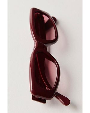 Izipizi X Crush Square Sunglasses - Red