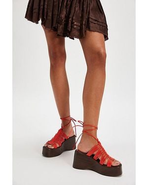 Free People Sunset Season Platforms - Black