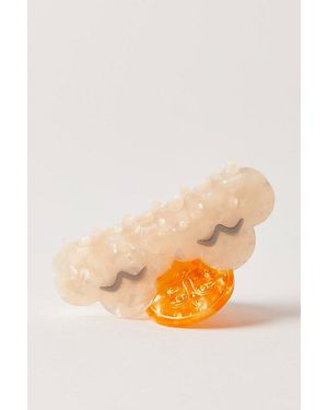 Free People Day And Night Printed Claw Clip - Orange