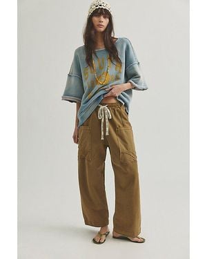 Free People Jet Set Knit Pull-on Trousers - Brown