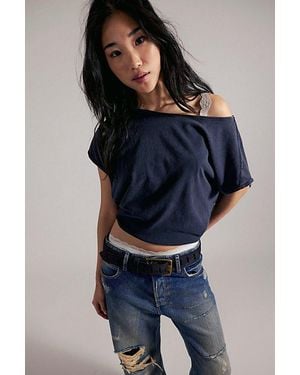 Free People Peggy Tee - Black