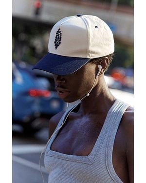 Fp Movement Courtly Colorblock Snapback Hat - Blue