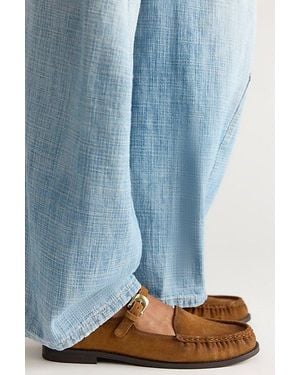 Free People Penny Lane Loafers - Blue