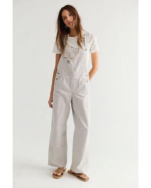 Levi's Baggy Workwear Overalls - White